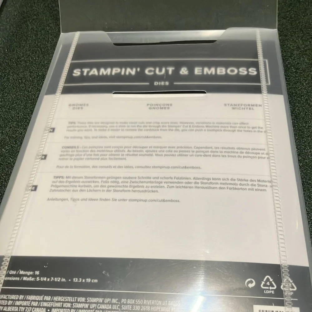 Stampin Up Kindness Gnomes stamp and die set . - Picture 4 of 4